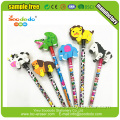 Wholesale Novelty Rubber Cheap Topper Pencil Eraser For Kids